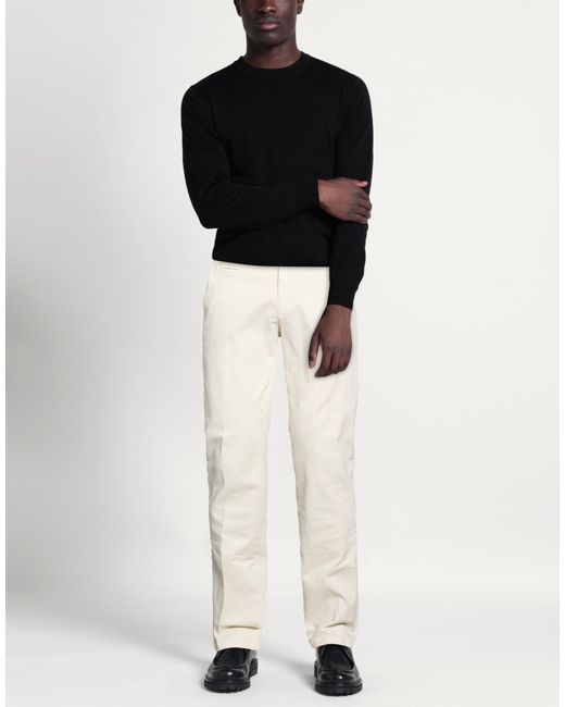 Briglia 1949 White Pants Cotton, Elastane for men