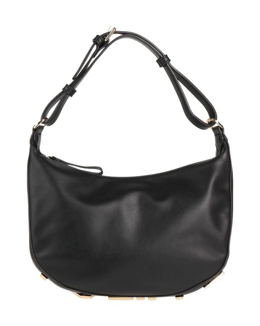 La Fille Des Fleurs Black Handbag