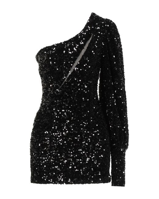 MATILDE COUTURE Black Mini-Kleid