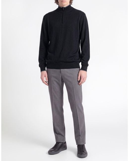 Paul & Shark Blue Sweater Virgin Wool, Silk for men