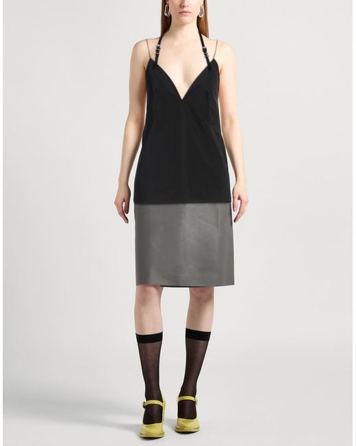 Givenchy Black Top Polyester, Cotton