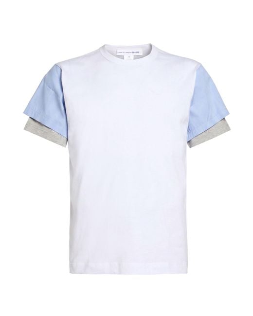 Comme des Garçons White T-Shirt Cotton for men