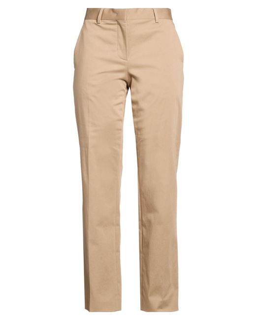 Moschino Natural Pants Cotton, Elastane