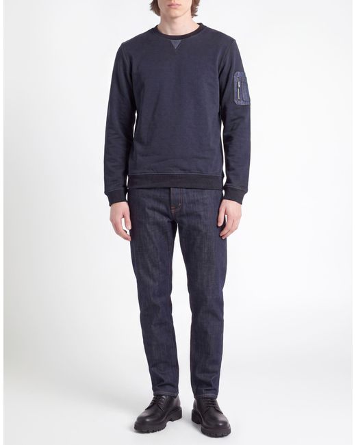 Sudadera Moorer de hombre de color Blue