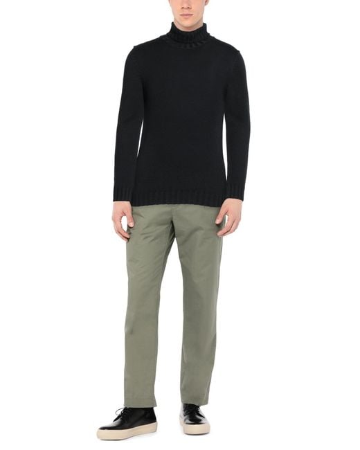 Heritage Black Turtleneck for men