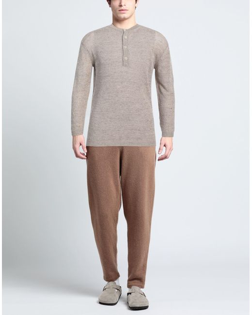 FILIPPO DE LAURENTIIS Gray Sweater for men