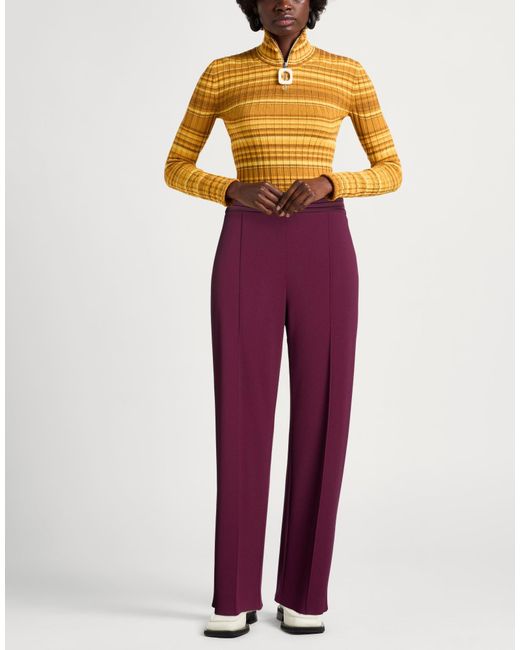 Rinascimento Red Pants Polyester, Elastane