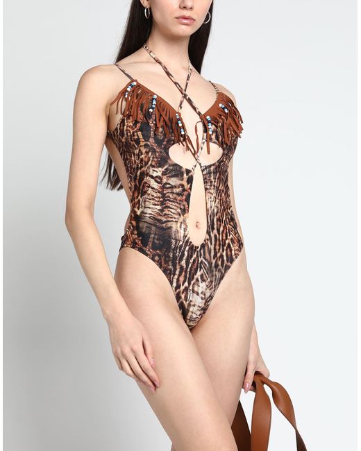 4giveness Brown One-piece Swimsuit