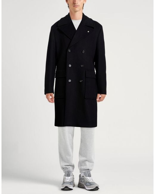 Abrigo Manuel Ritz de hombre de color Black