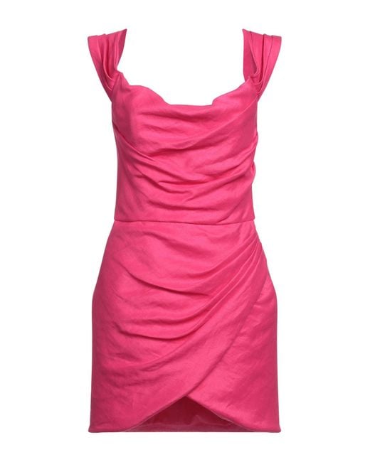 Costarellos Pink Mini-Kleid