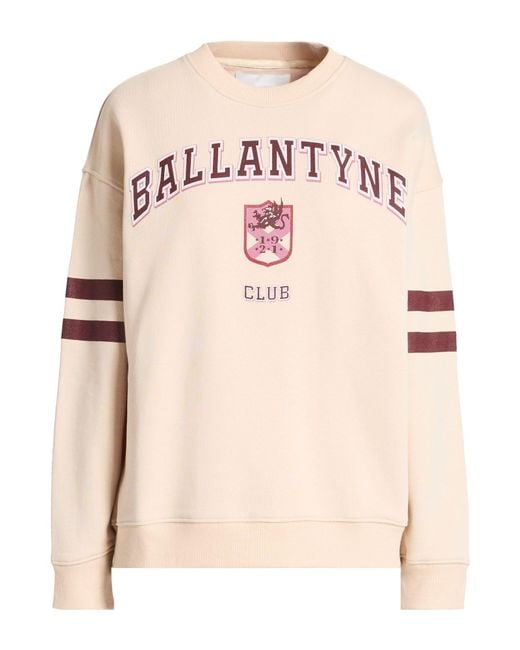 Ballantyne Pink Sweatshirt Cotton