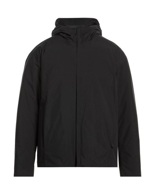 Herno Black Puffer Polyester for men