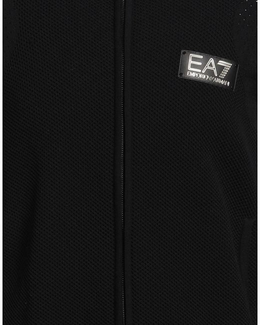 EA7 Black Sweatshirt for men