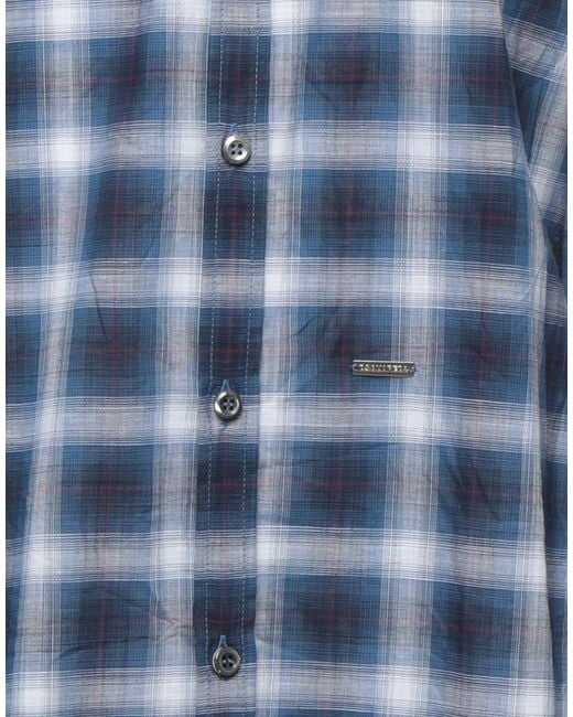 DSquared² Blue Shirt Linen for men