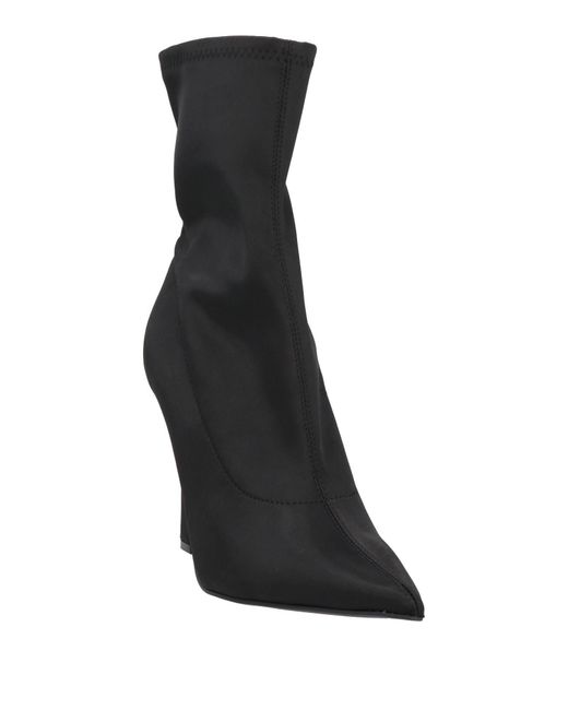 Steve Madden Black Ankle Boots