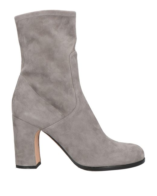 Fedeli Gray Ankle Boots