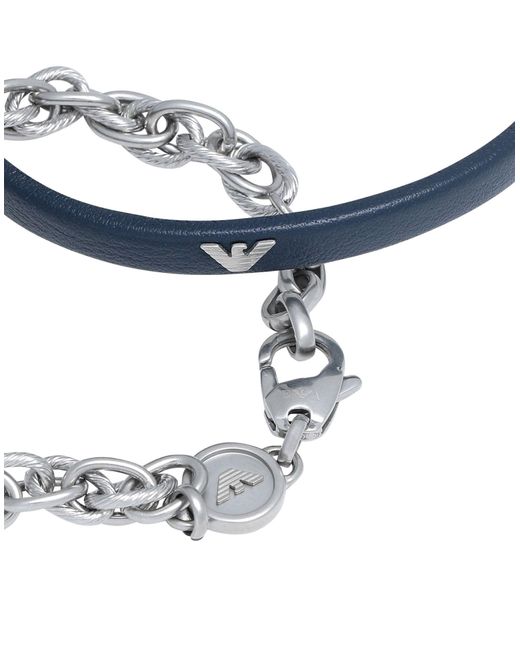 Emporio Armani Blue Bracelet for men