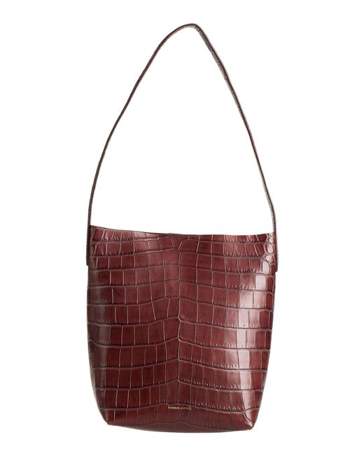 Mansur Gavriel Red Shoulder Bags