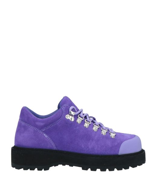 Diemme Purple Ankle Boots Leather