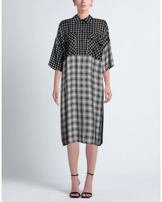 Aspesi Black Midi Dress