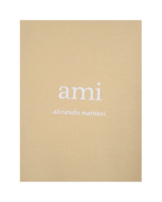 T-shirt AMI pour homme en coloris Natural