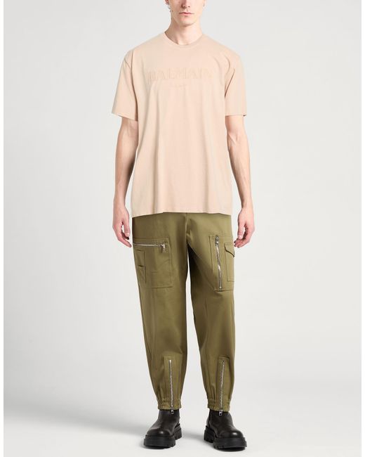 Balmain Natural T-Shirt for men