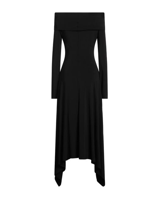 Max Mara Black Midi Dress