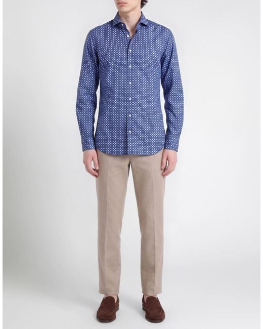 BASTONCINO Blue Shirts for men