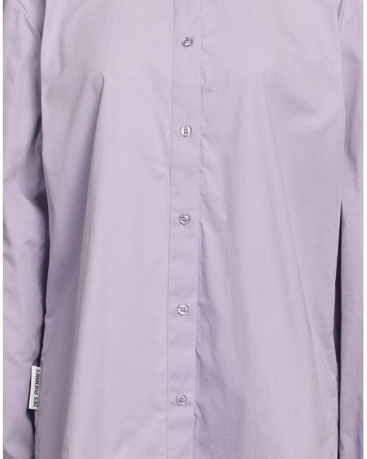 DES_PHEMMES Purple Shirt