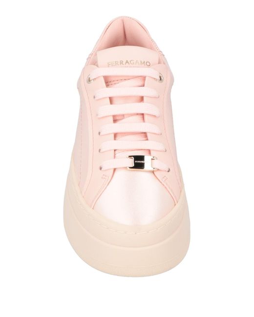 Ferragamo Pink Sneakers