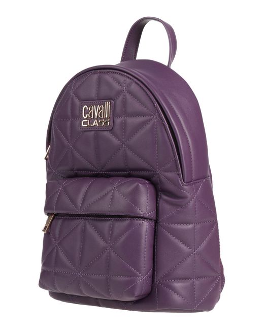 Roberto Cavalli Purple Rucksack