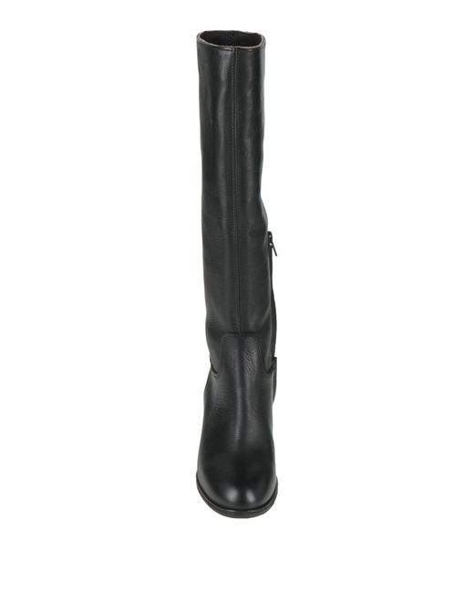 Gianni Crasto Black Boot Leather