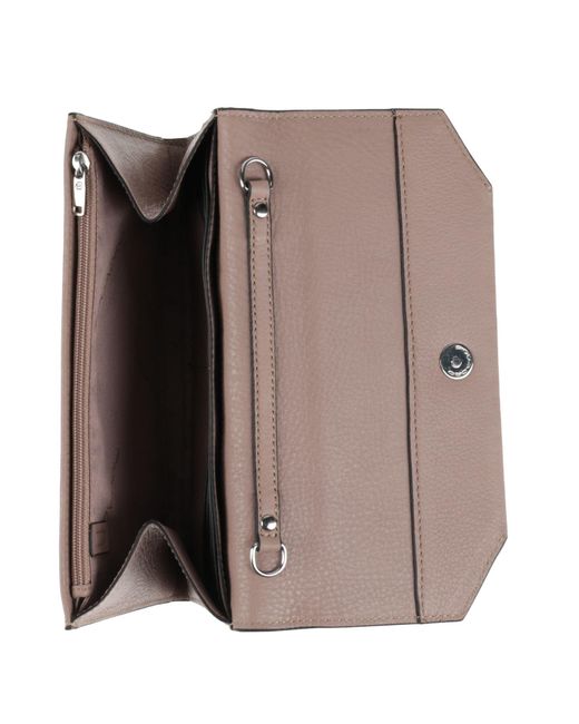 Piquadro Brown Crossbody Wallet