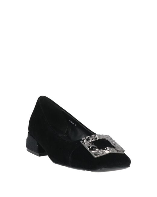 Jeannot Black Ballet Flats