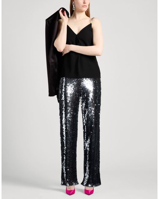 Liviana Conti Blue Pants Polyester
