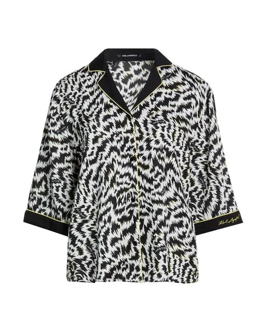 Karl Lagerfeld Black Shirts