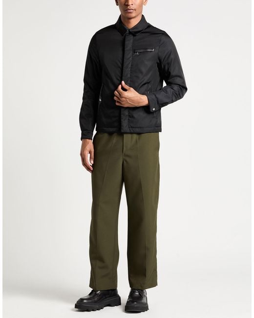 Moorer Black Jacket Polyamide for men