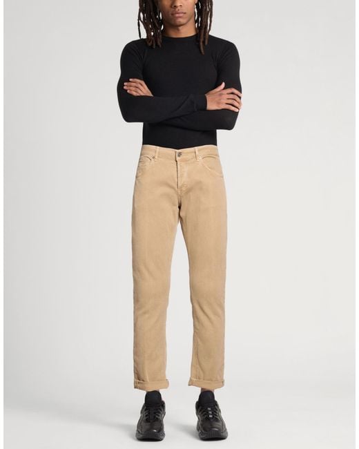 Dondup Natural Pants Cotton, Elastane for men