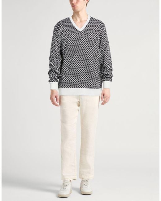 Pullover Drumohr pour homme en coloris Gray