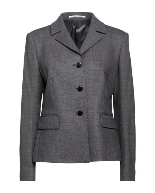 Tagliatore 0205 Black Blazer Virgin Wool, Elastane