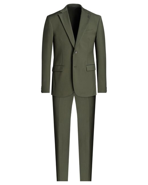 Paoloni Green Suit for men
