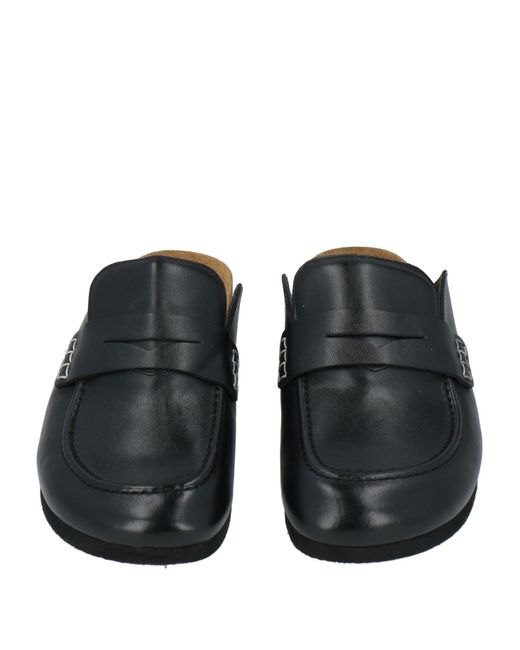 J.W. Anderson Black Mules & Clogs