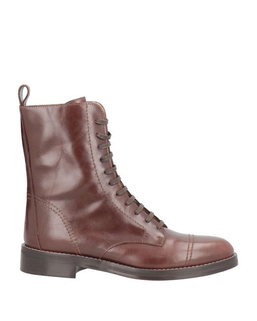 Theory Brown Ankle Boots