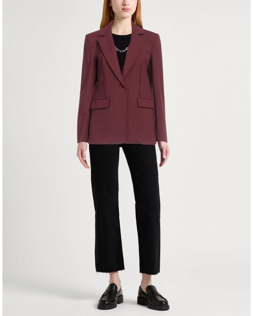 Patrizia Pepe Purple Blazer
