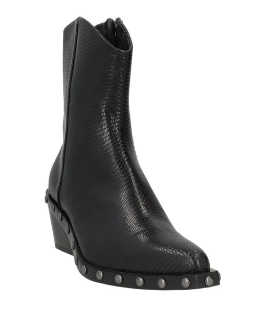 Rag & Bone Black Ankle Boots