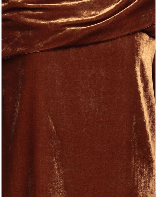 Semicouture Brown Top Viscose, Polyamide