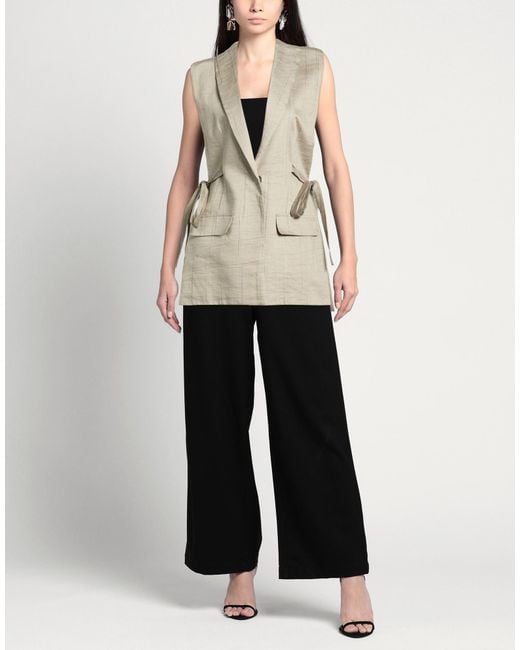 NEIRAMI Natural Blazer Linen, Polyester