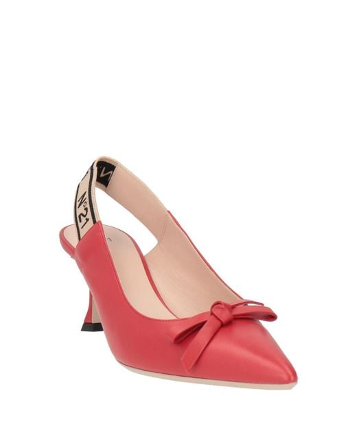 N°21 Pink Pumps Leather