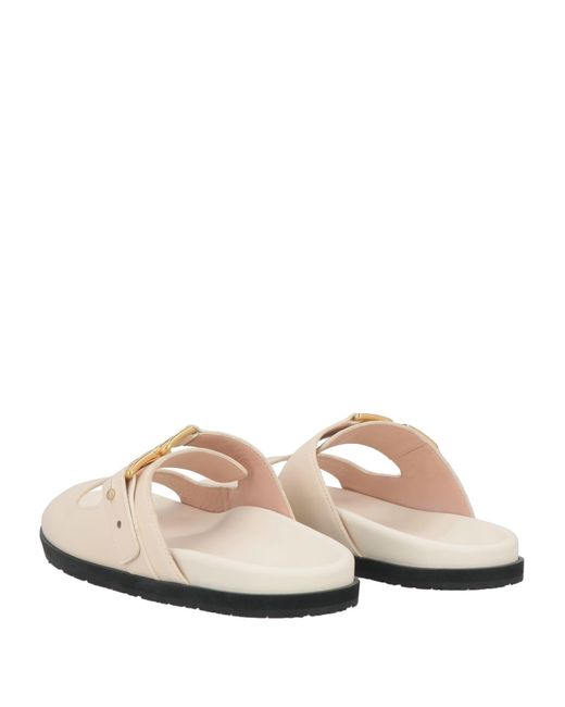 Bally White Sandals Cow Leather