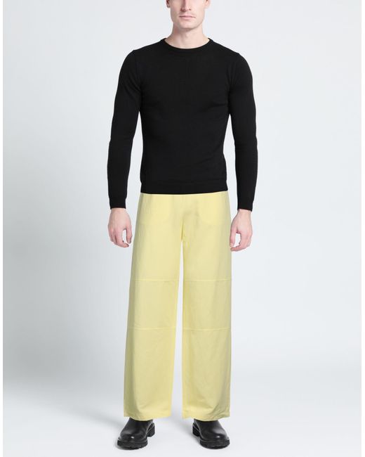 Roberto Collina Yellow Trouser for men